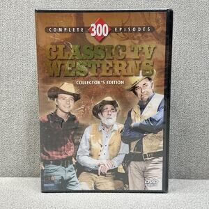 Classic TV Westerns - Collectors Edition (DVD, 2008, 24-Disc Set) 300 NEW SEALED
